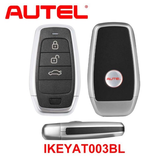 Autel Car Universal Smart Key Programmable Key Fob (IKEYAT003BL)